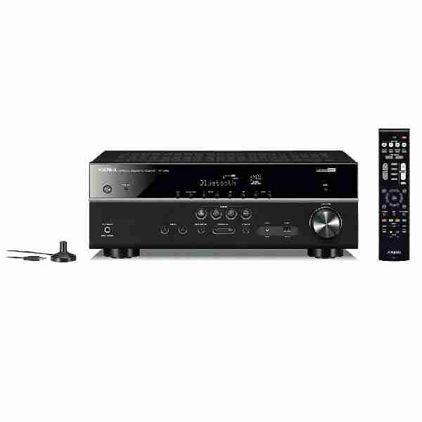 Yamaha RX-V385 5.1-Channel AV Receiver with 4K HDR Passthrough and