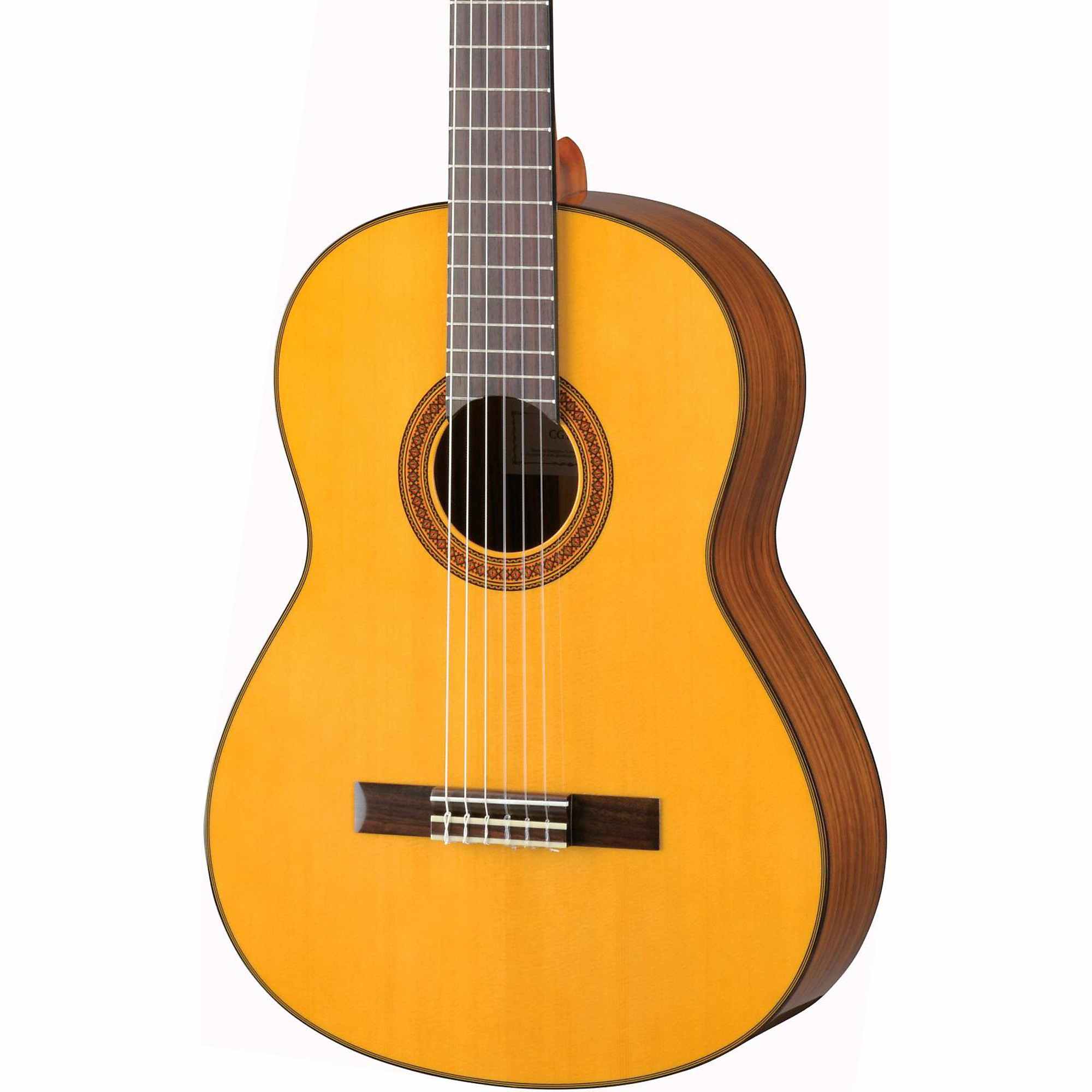 Yamaha CG162S Solid Spruce Top Classical Guitar, Nylon String 1