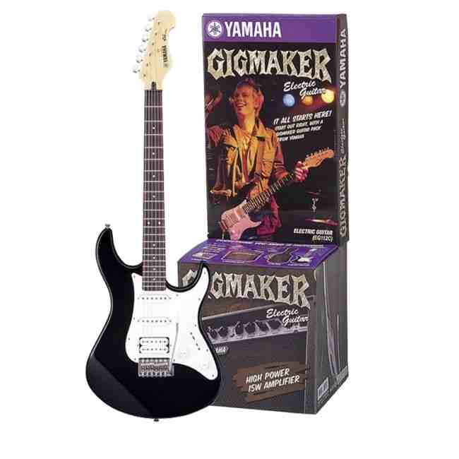 Yamaha EG-112GPII Electric Guitar Package with Amplifier, Black 2