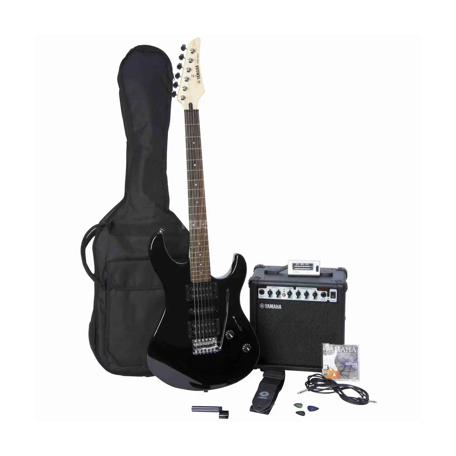 Yamaha ERG-121 GPII Electric Guitar Starter Pack with Amp, Metallic Blue