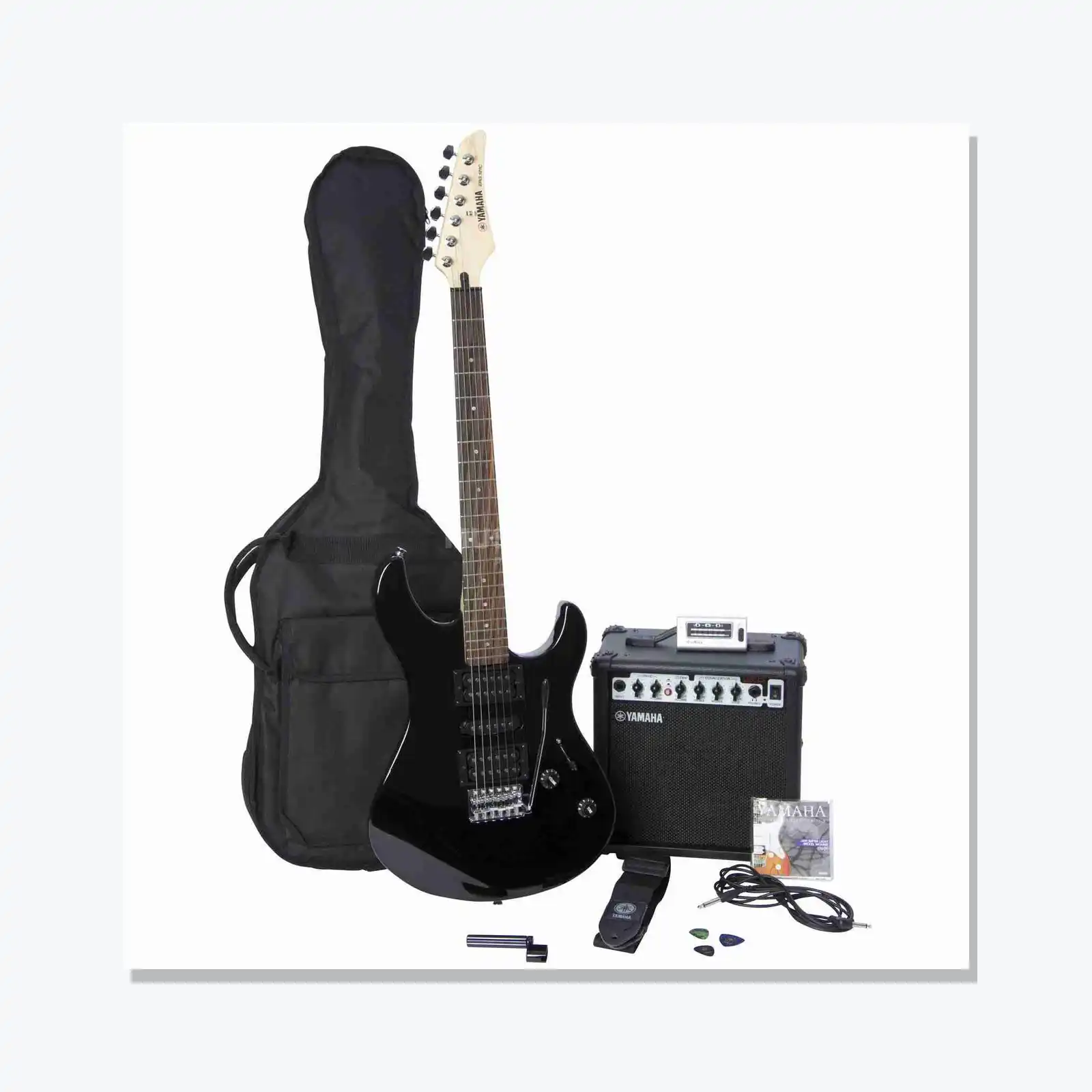 Yamaha ERG-121 GPII Electric Guitar Starter Pack with Amp, Metallic Blue 2