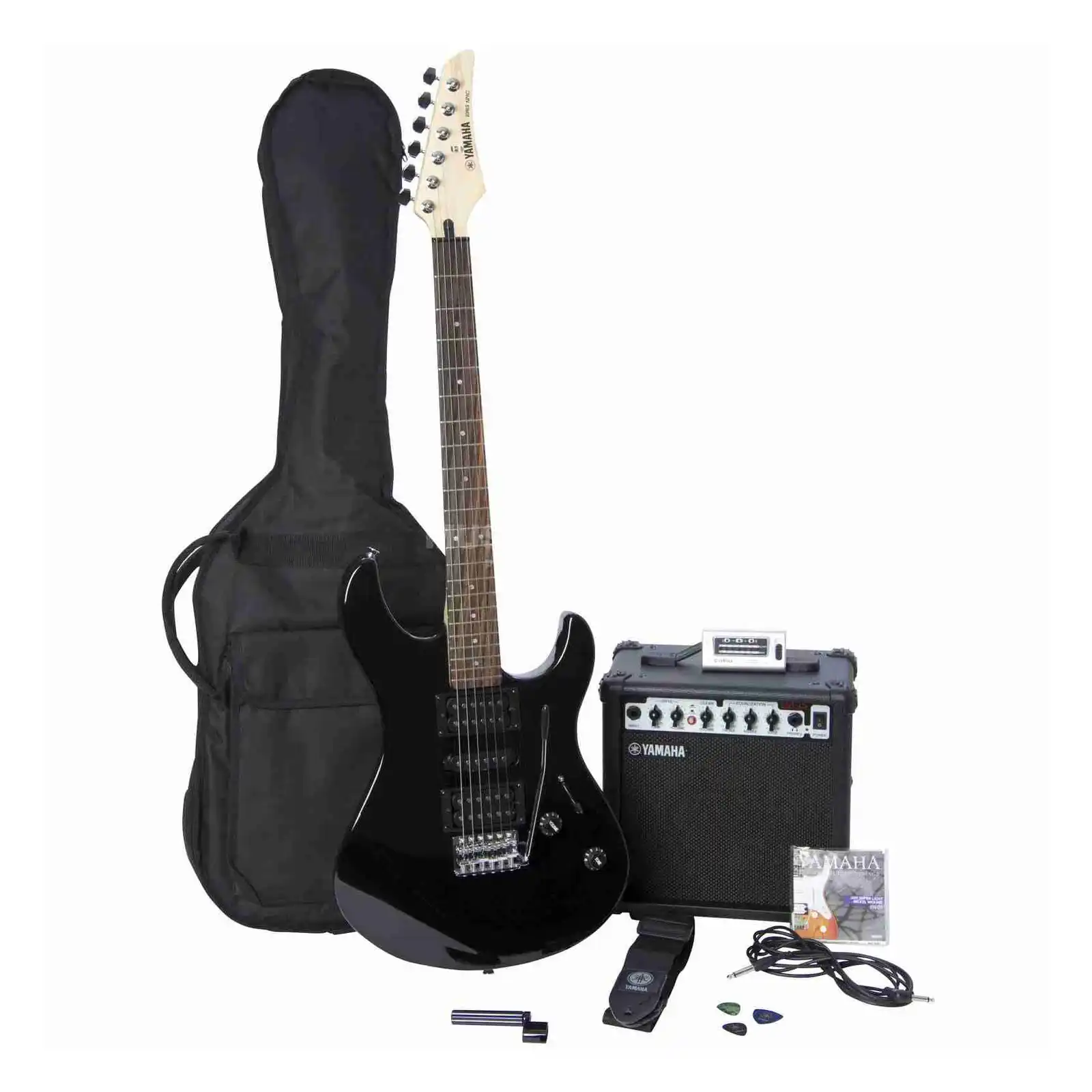 Yamaha ERG-121 GPII Electric Guitar Starter Pack with Amp, Metallic Blue 3