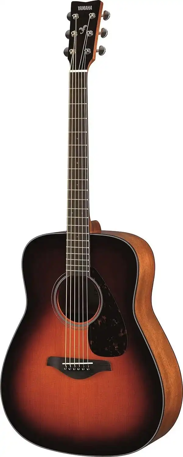 Yamaha FG800 BS Dreadnought Acoustic Guitar, 6-String, Brown Sunburst