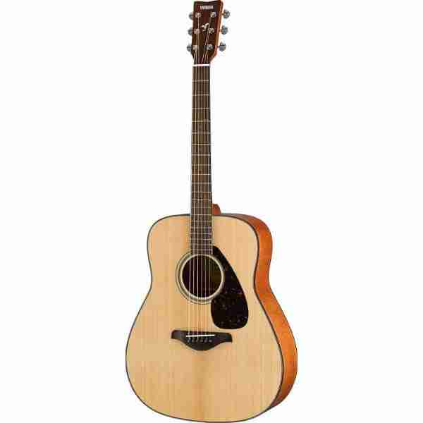 Yamaha FG800 Solid Top Dreadnought Acoustic Guitar, Natural