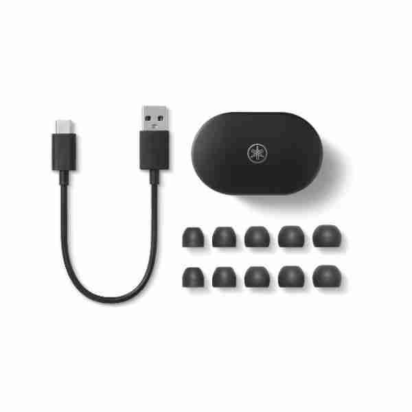 Yamaha TW-E7B True Wireless Earbuds with ANC - Black | aDawliah shop