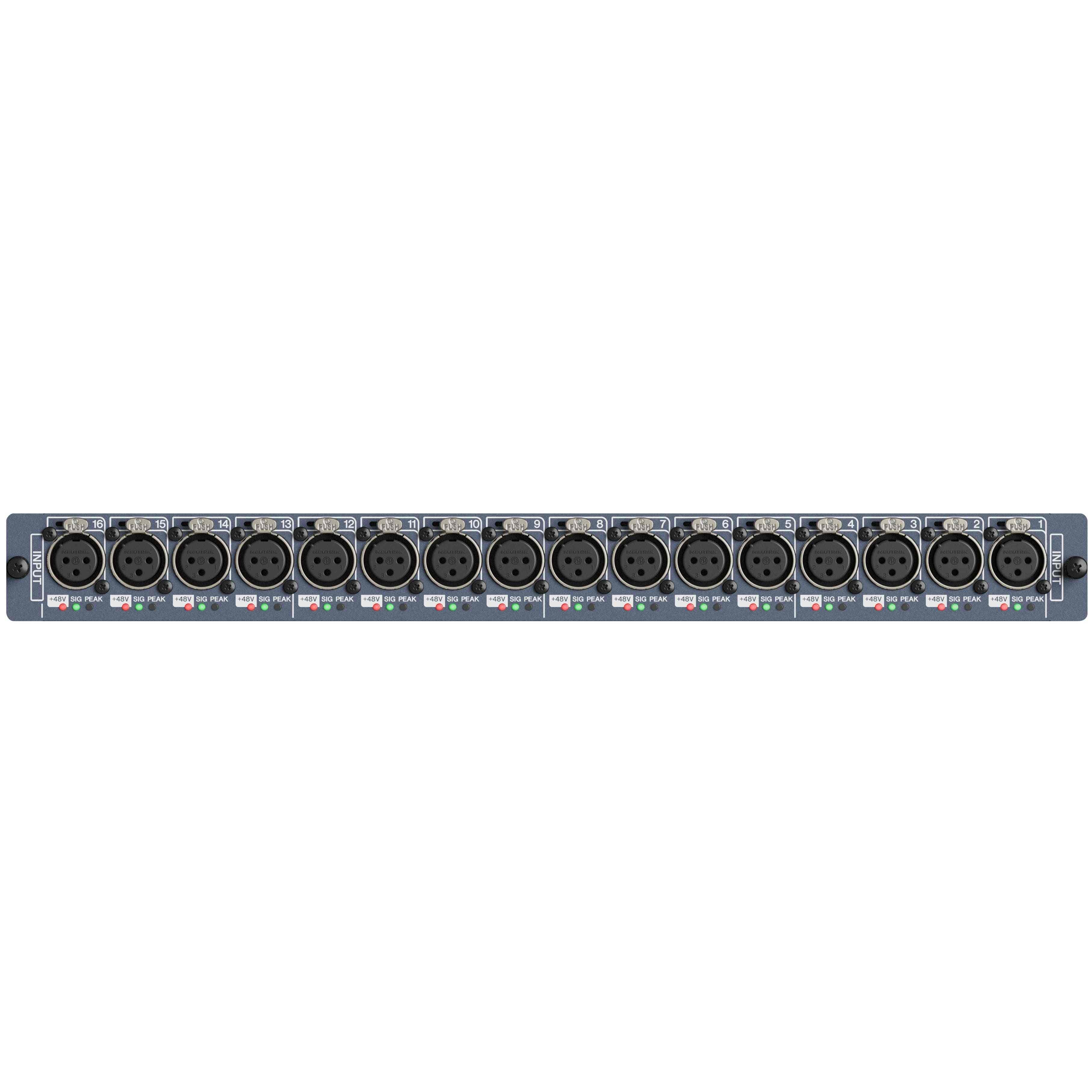 Yamaha RY16-ML-SILK 16-Channel Mic/Line Input Card with Rupert Neve SILK Processing 1