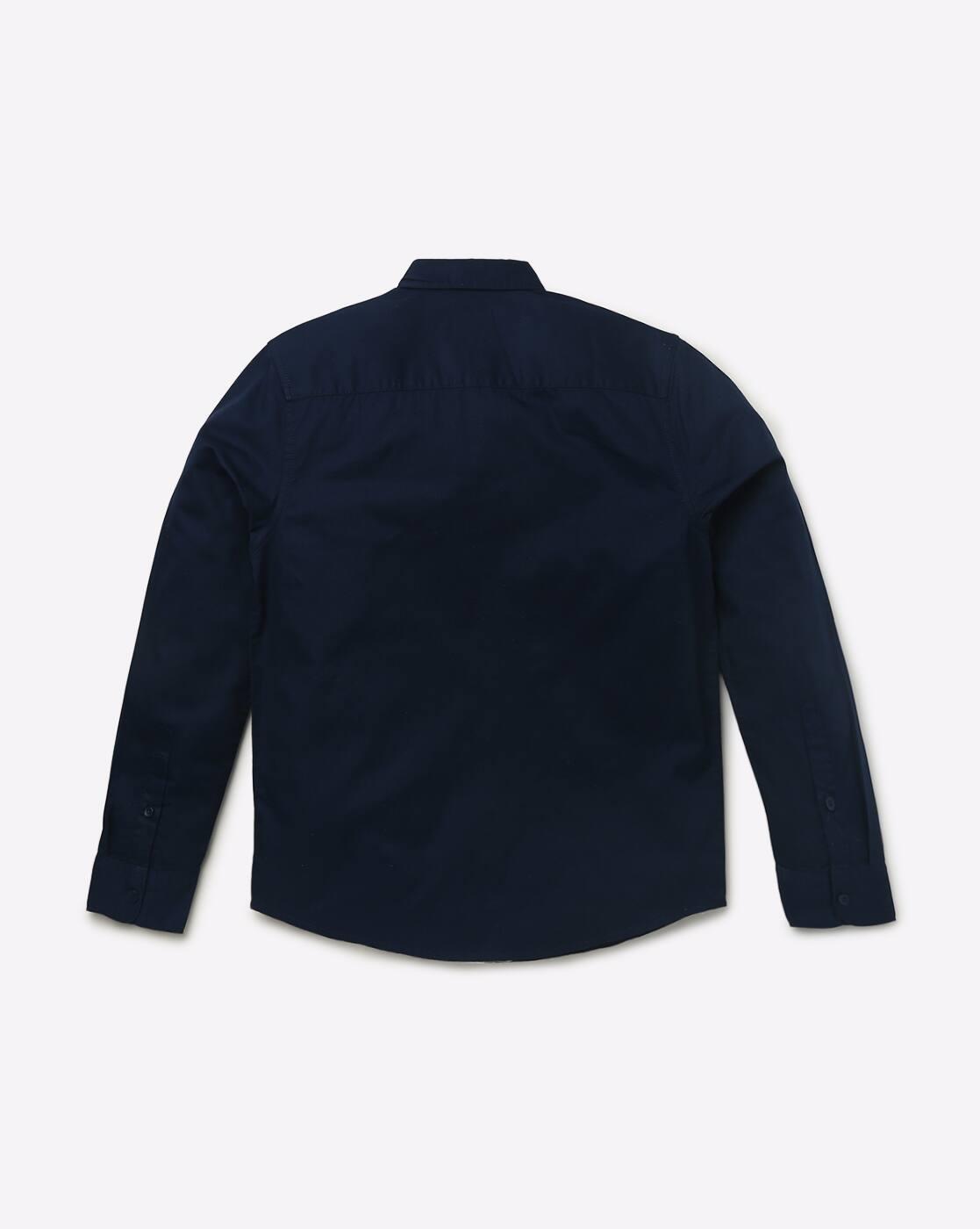 YB DNMX | Cotton Shirt with Patch Pocket|1
