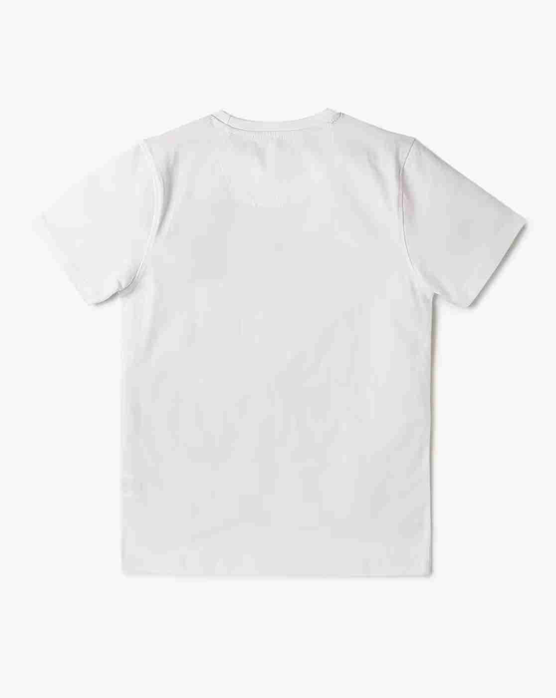 YB DNMX | Boys Printed Regular Fit Crew-Neck T-Shirt|1