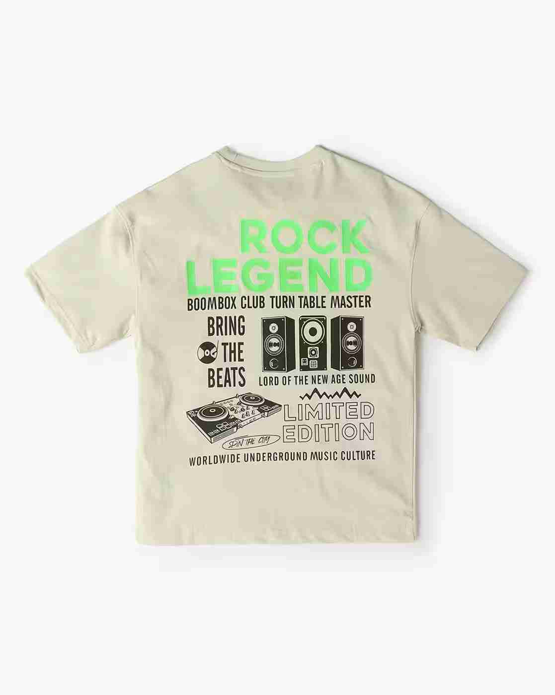 YB DNMX | Boys Graphic Print Regular Fit T-Shirt|1