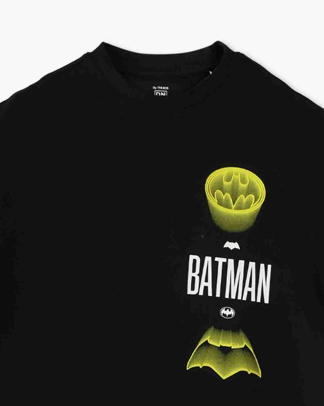 YB DNMX | Boys FW24 Batman Print Oversized Crew-Neck T-Shirt|2