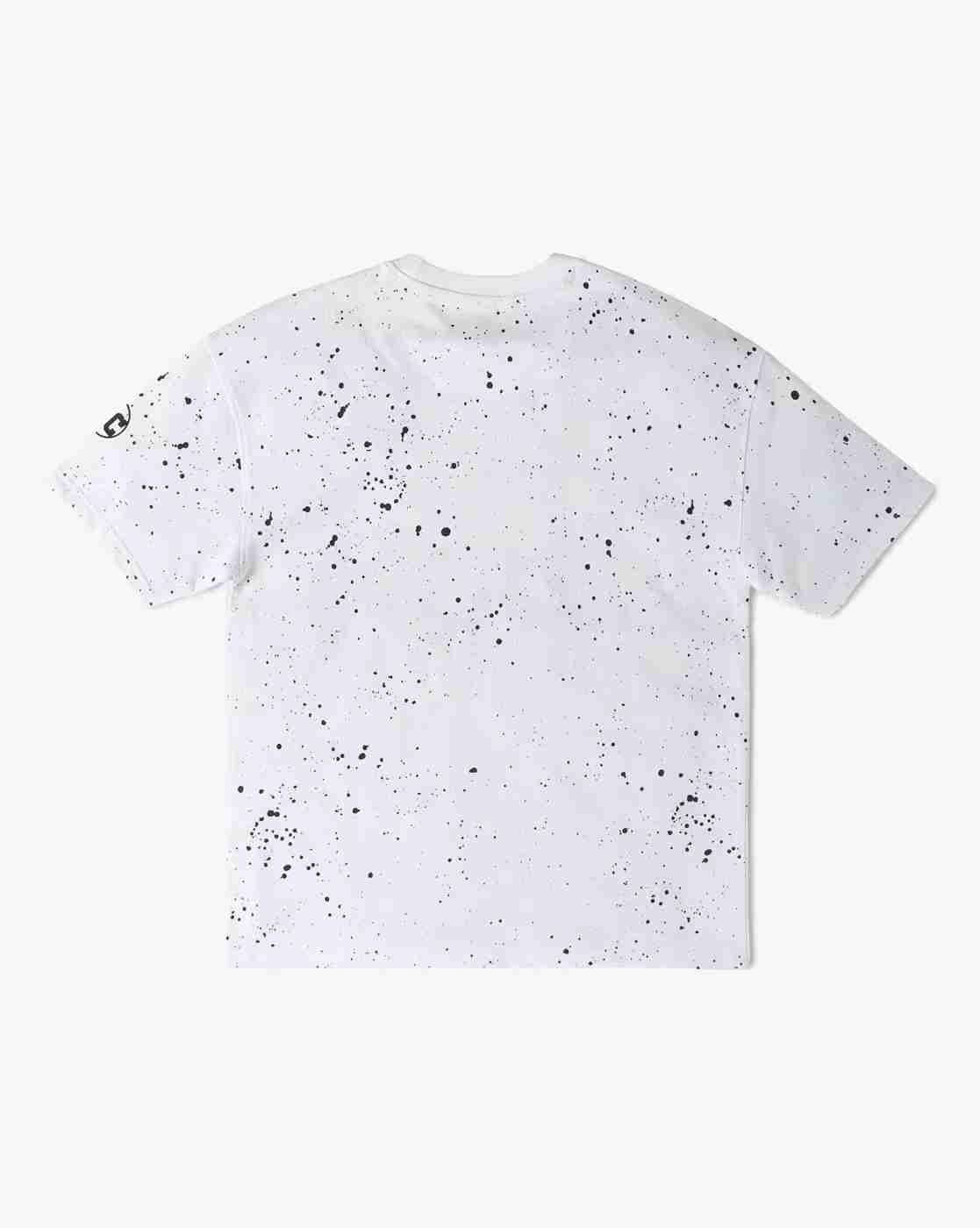 YB DNMX | Boys Batman Print Oversized Fit Round-Neck T-Shirt|1
