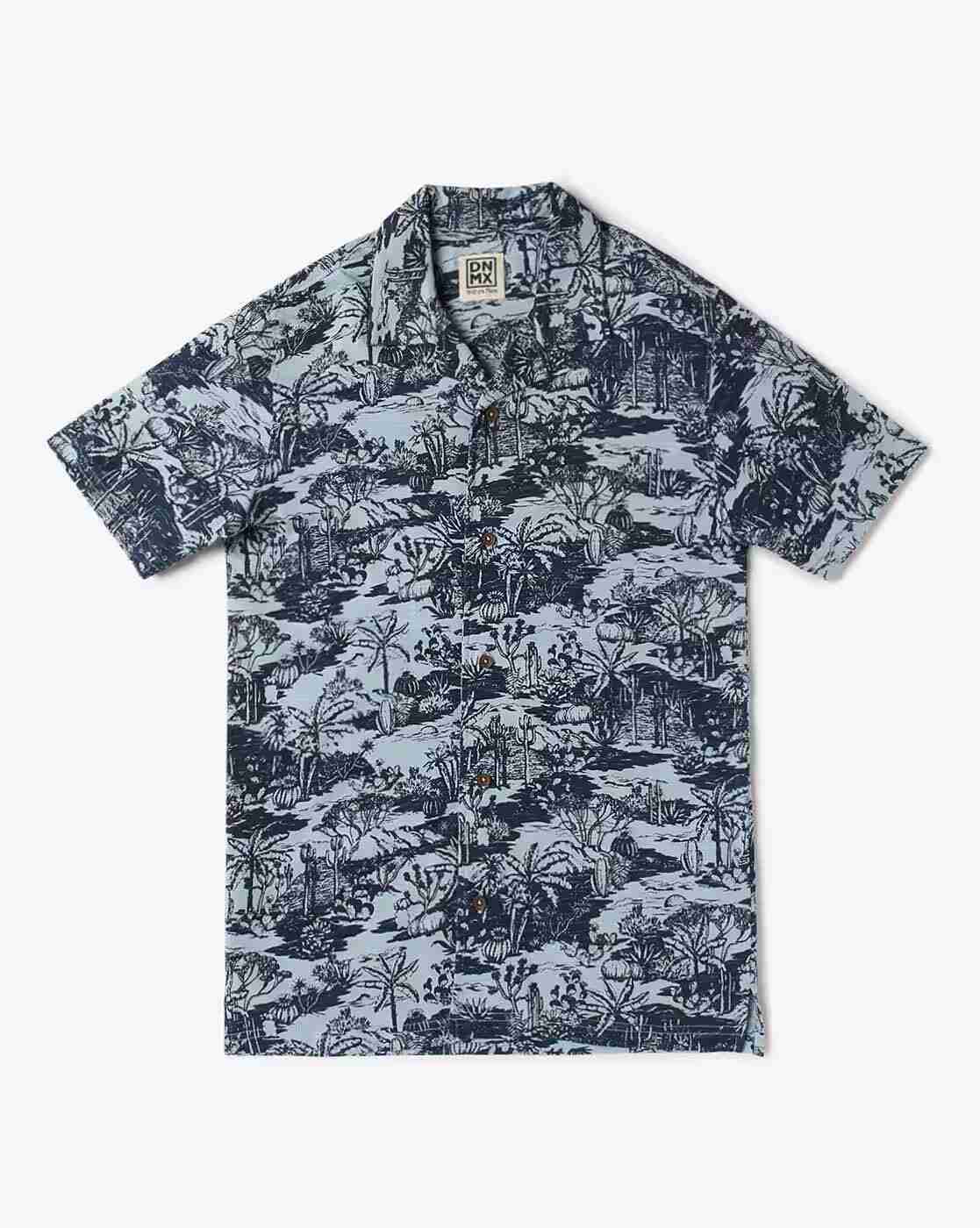 YB DNMX | Boys Printed Regular Fit Shirt|0