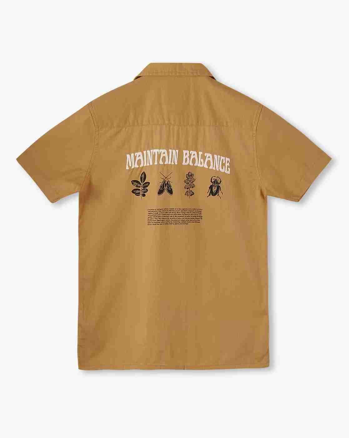 YB DNMX | Boys Back Graphic Print Shirt|1