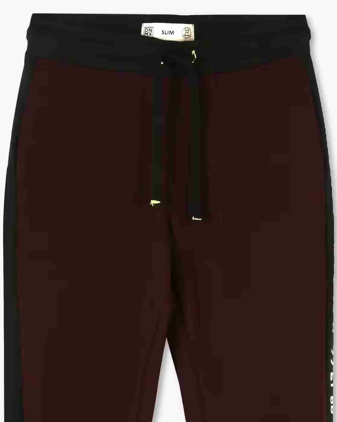 YB DNMX | Boys Contrast Panelled Slim Fit Joggers|2