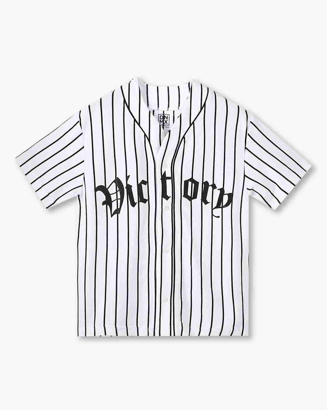 YB DNMX | Boys Striped Relaxed Fit Shirt|0