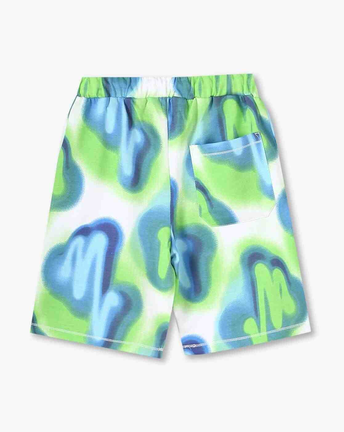 YB DNMX | Boys All-Over Print Relaxed Fit Knit Shorts