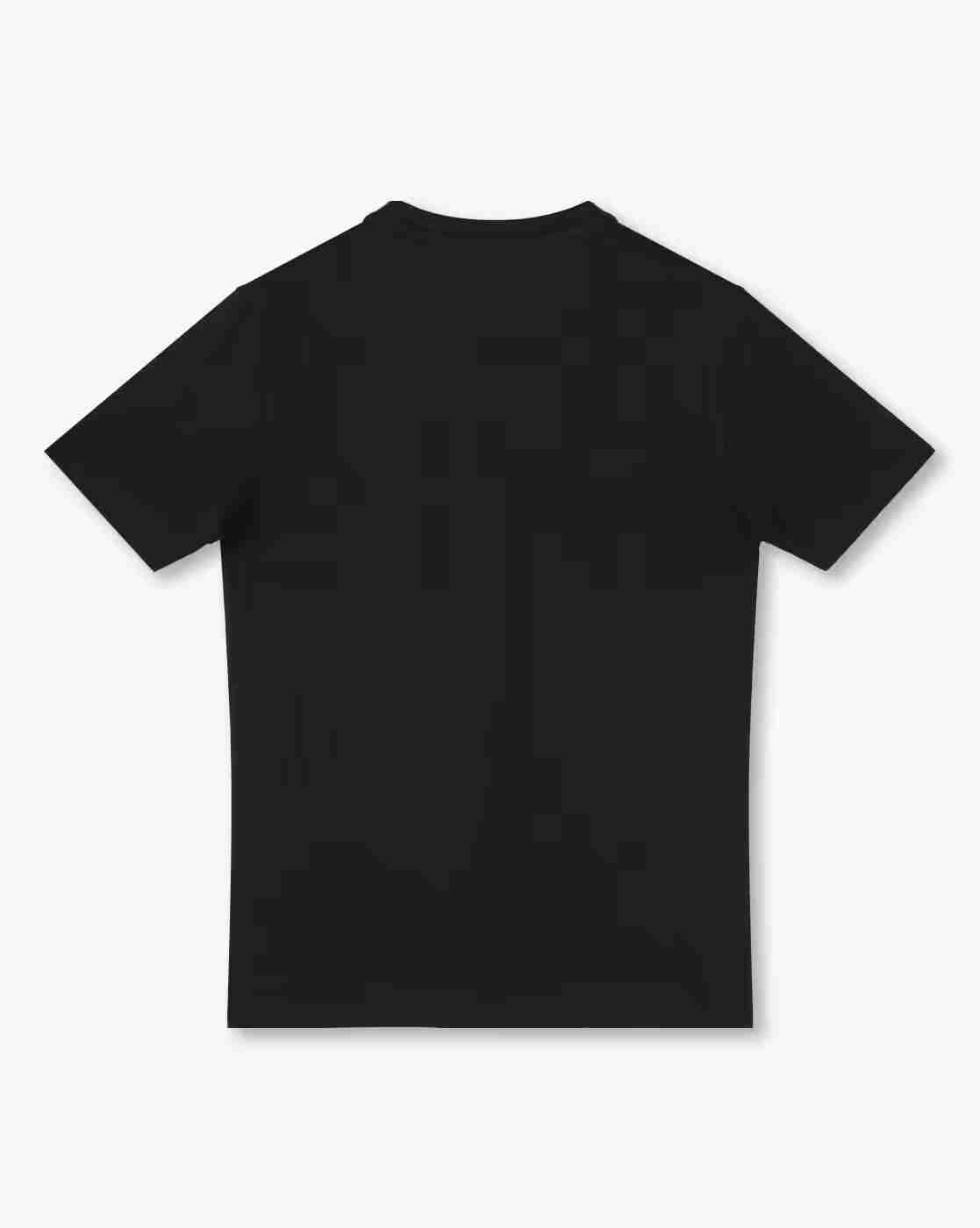 YB DNMX | Boys Typographic Print Regular Fit Crew-Neck T-Shirt|1
