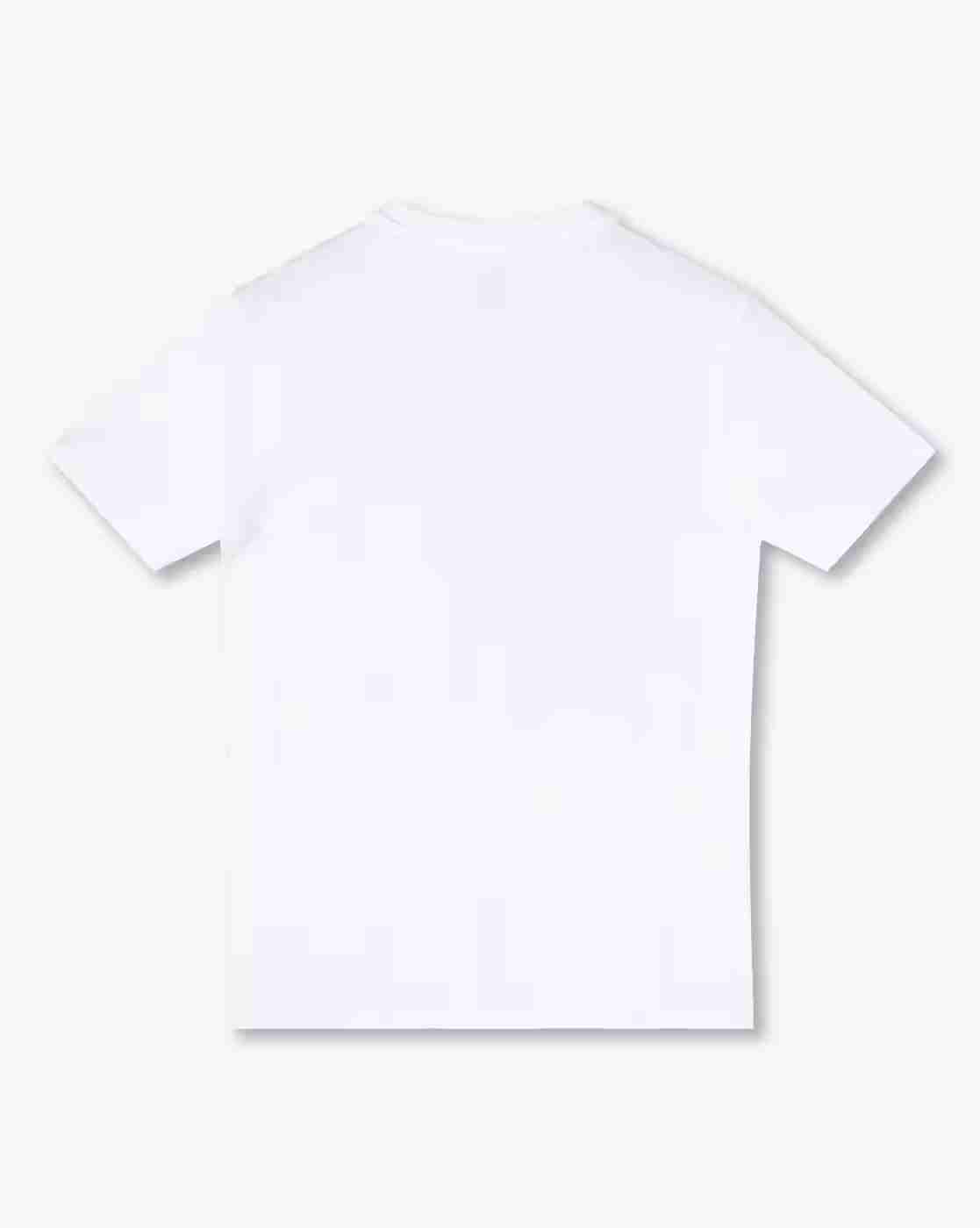 YB DNMX | Boys Typographic Print Regular Fit Crew-Neck T-Shirt|1