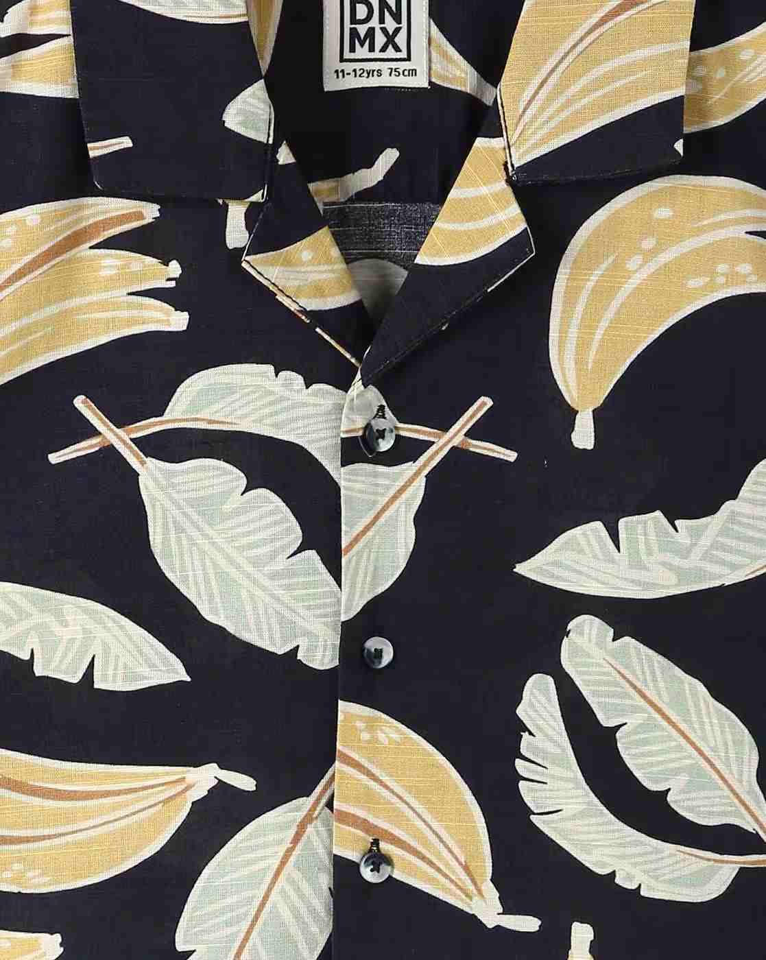 YB DNMX | Boys Ws28 All-Over Print Boxy Fit Shirt|2