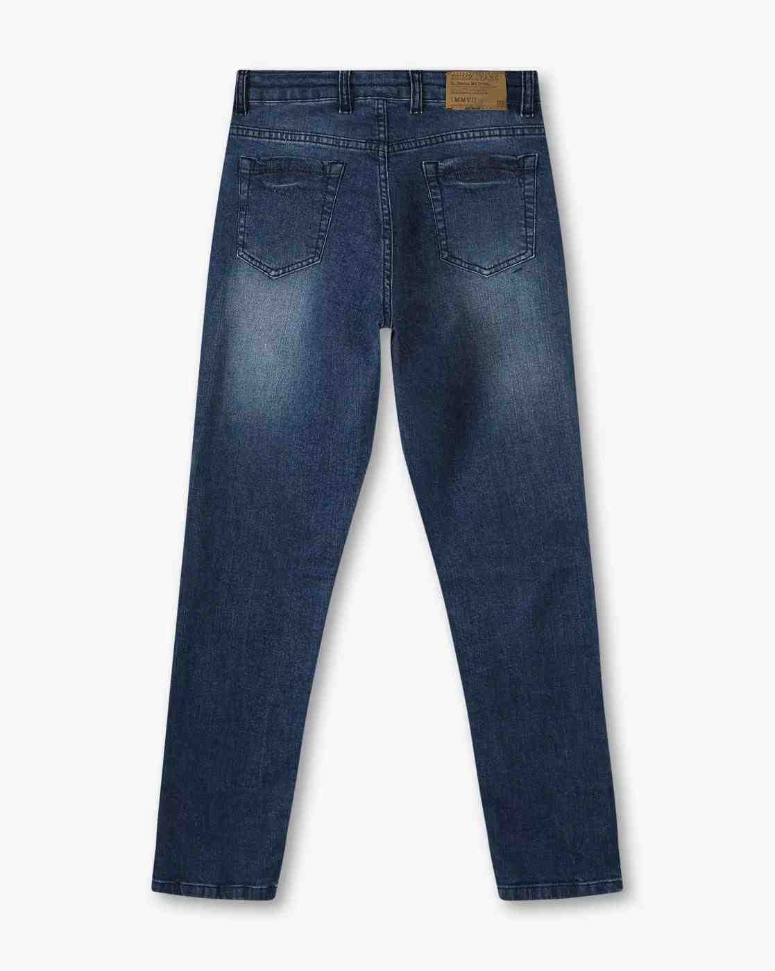 YB DNMX | Boys Mid-Wash Slim Fit Jeans|1