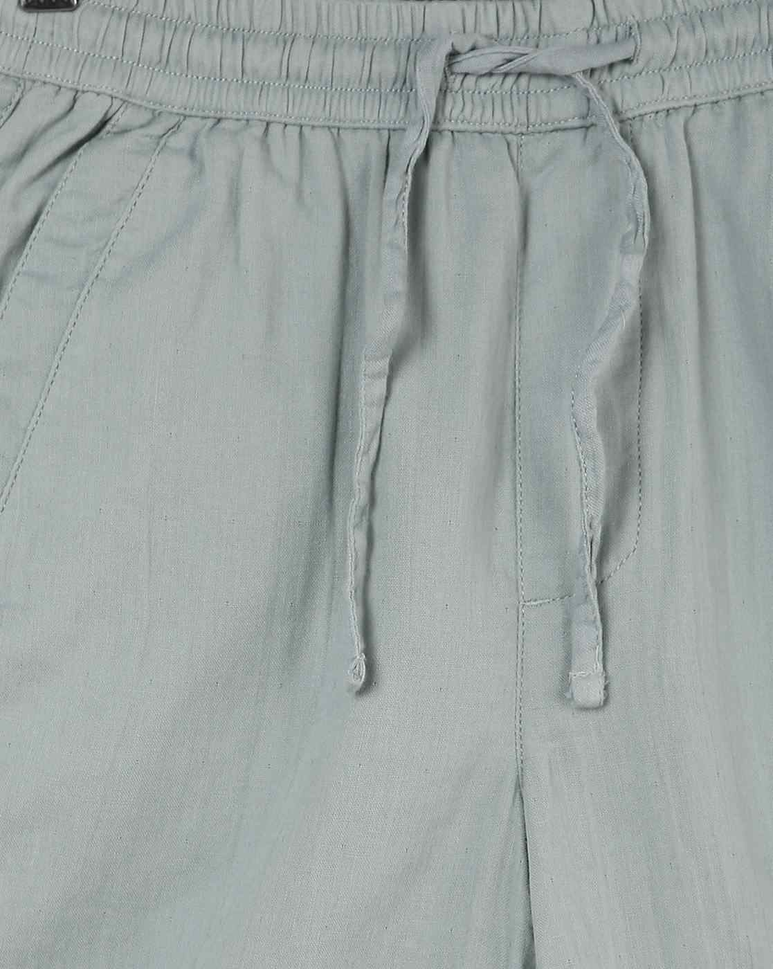 YB DNMX | Boys Mid-Rise Regular Fit Shorts with Insert Pockets|2