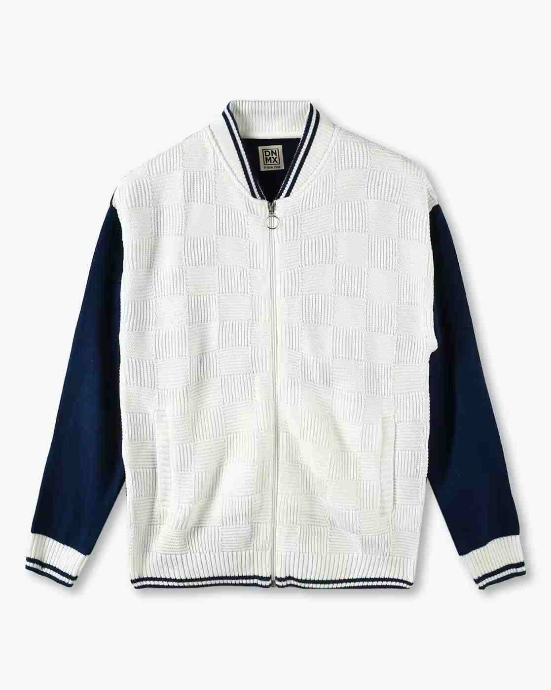 YB DNMX | Boys Zip-Front Closure Sweater|0