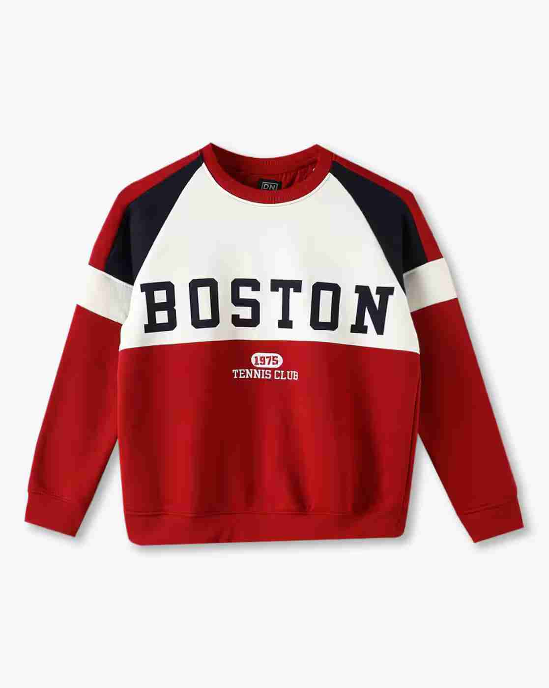 YB DNMX | Boys Printed Crew-Neck Sweatshirt|0