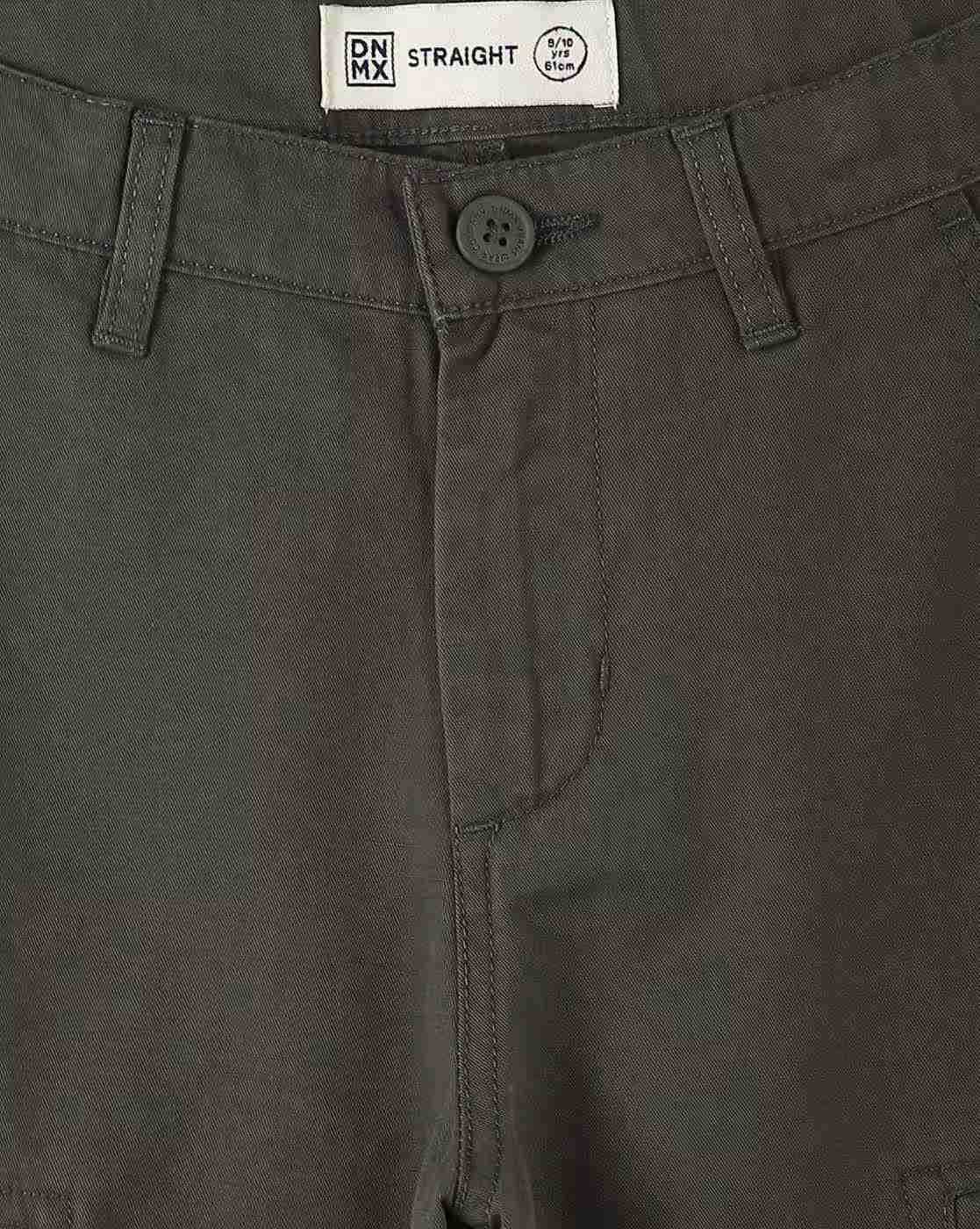 YB DNMX | Boys Straight Fit Cargo Pants|2