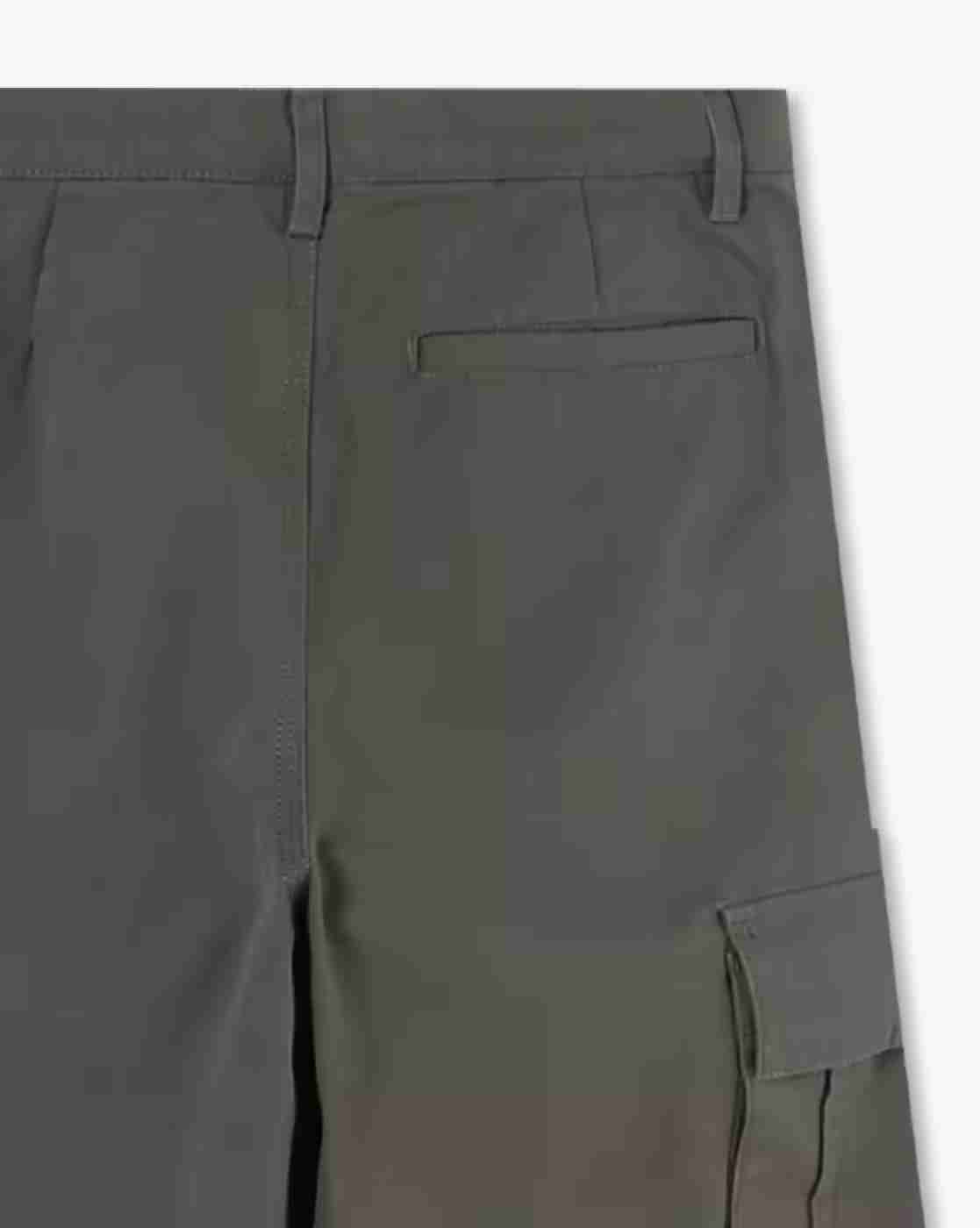 YB DNMX | Boys Straight Fit Cotton Cargo|3