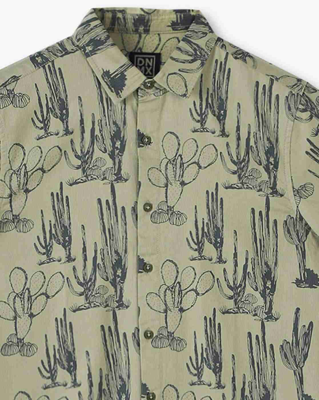 YB DNMX | Boys Ws04 All-Over Printed Boxy Fit Shirt|2