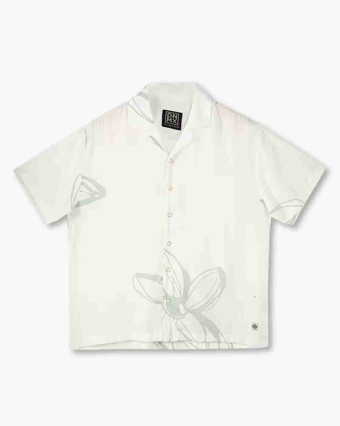 YB DNMX | Boys Ws12 All-Over Print Boxy Fit Shirt|0