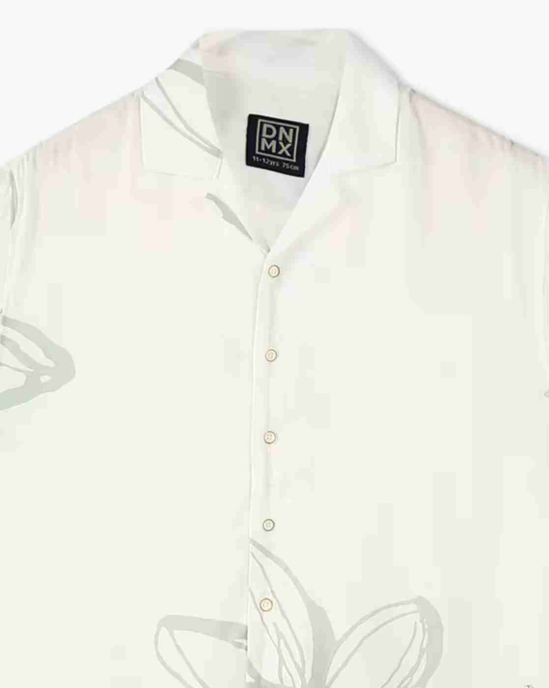 YB DNMX | Boys Ws12 All-Over Print Boxy Fit Shirt|2