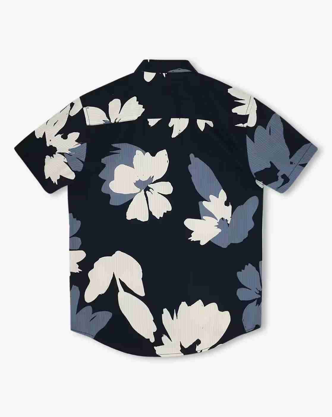 YB DNMX | Boys Ws27All-Over Print Boxy Fit Shirt|1