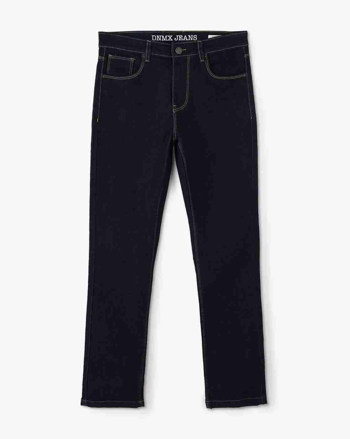 YB DNMX | Boys Mid-Rise Slim Fit Jeans|0