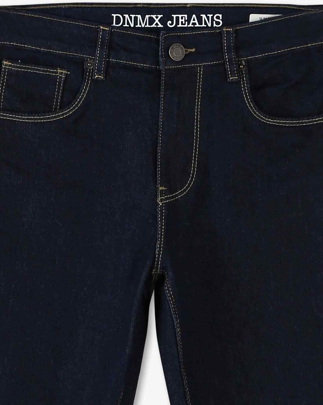 YB DNMX | Boys Mid-Rise Slim Fit Jeans|2