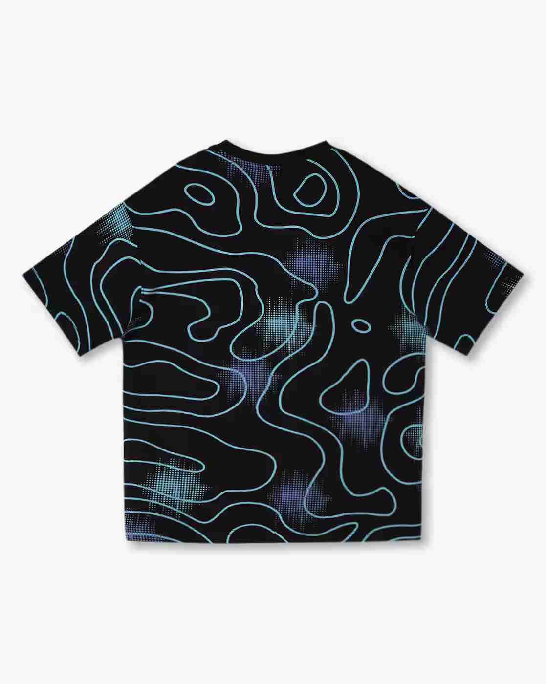 YB DNMX | Boys All-Over Print Relaxed Fit Crew-Neck T-Shirt