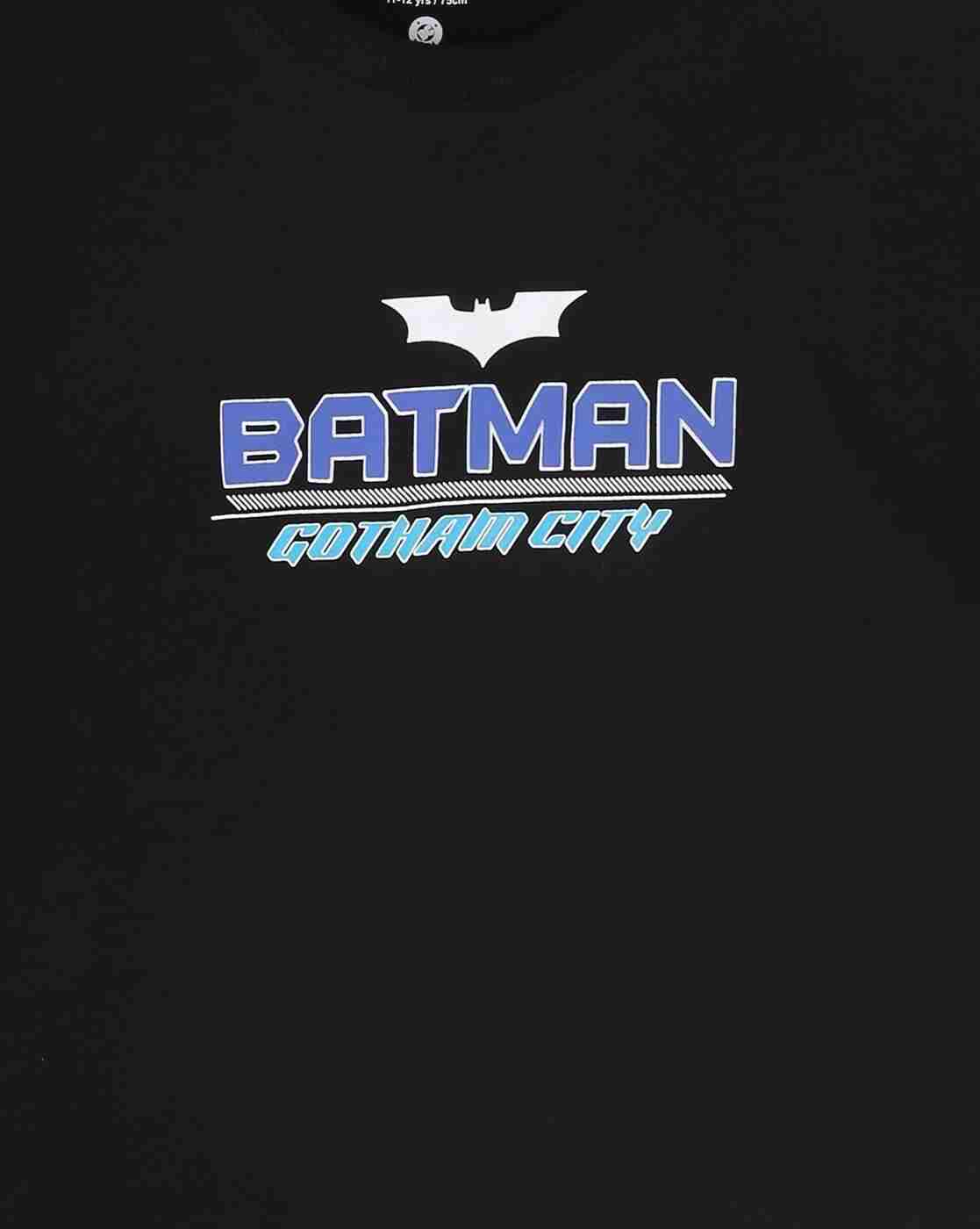 YB DNMX | Boys Graphic Print Boxy Fit Crew-Neck T-Shirt|2