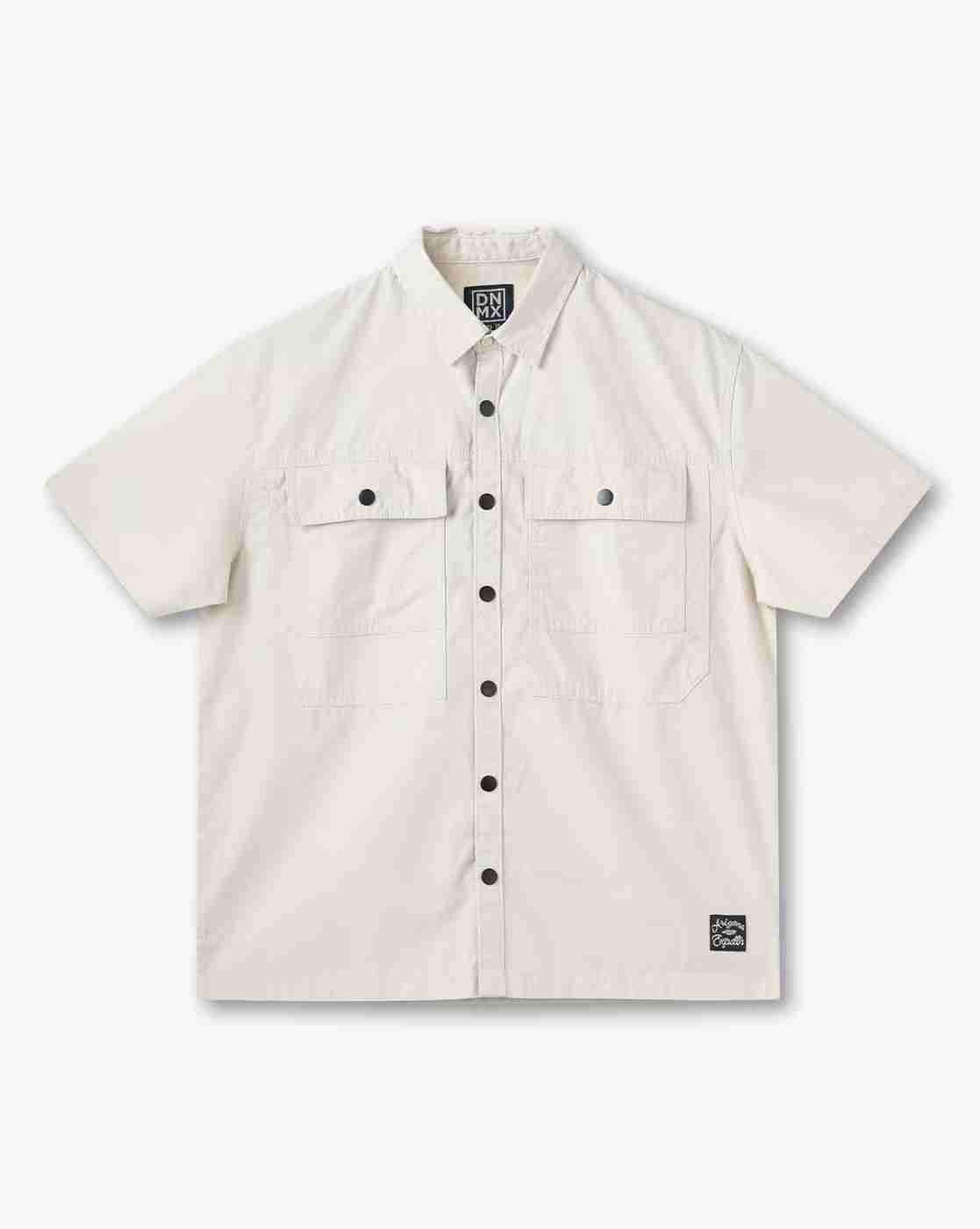 YB DNMX | Boys Ws02 Boxy Fit Shacket with Flap Pockets|0