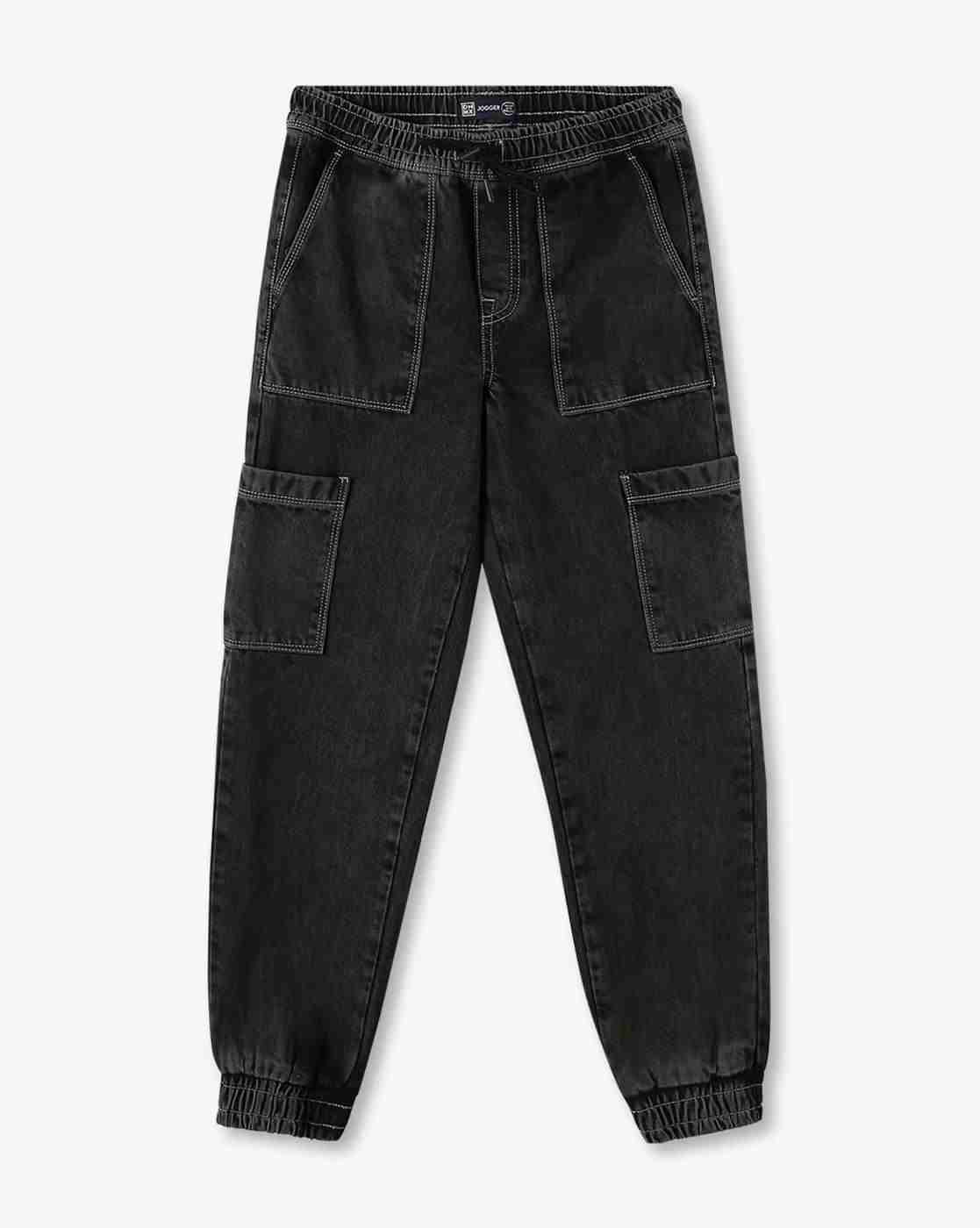YB DNMX | Boys Lightly Washed Jogger Jeans|0