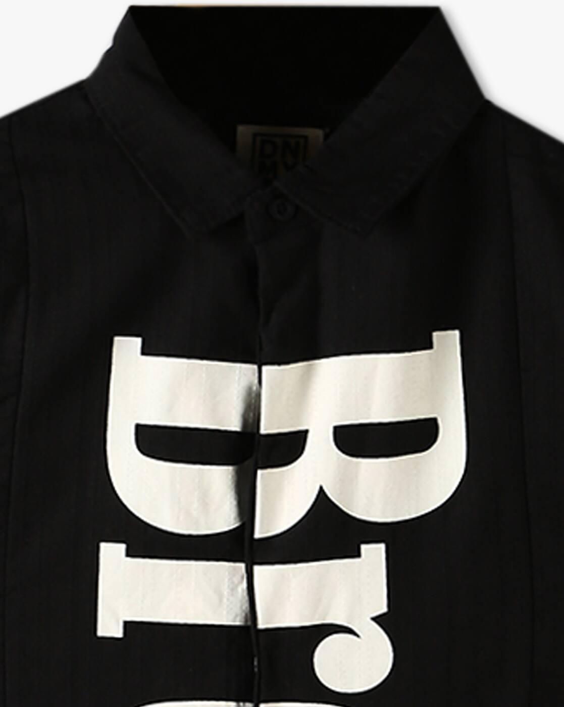 YB DNMX | Boys Printed Boxy Fit Shirt|2