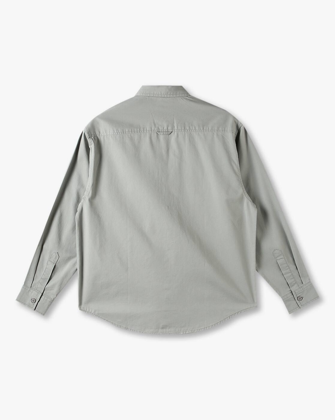 YB DNMX | Boys Printed Boxy Fit Cotton Shirt with Patch Pocket|1