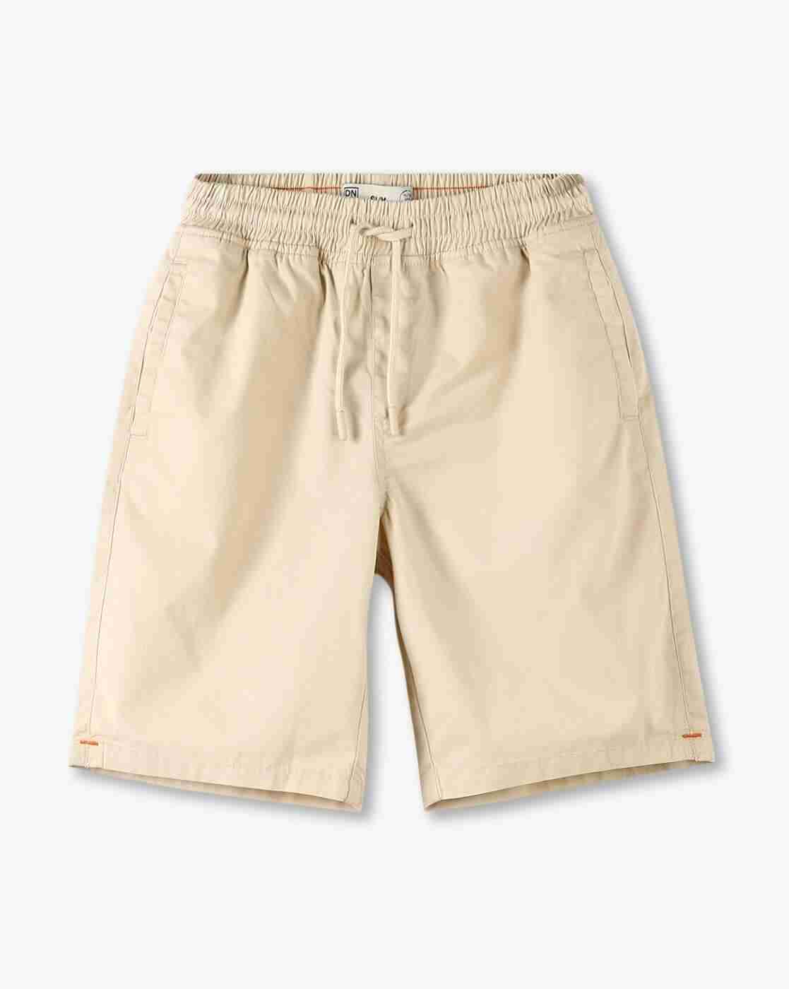 Woven Shorts with Side Pockets