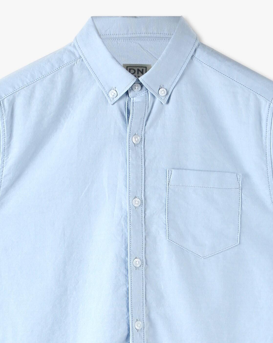 YB DNMX | Boys Slim Fit Cotton Oxford Shirt|3