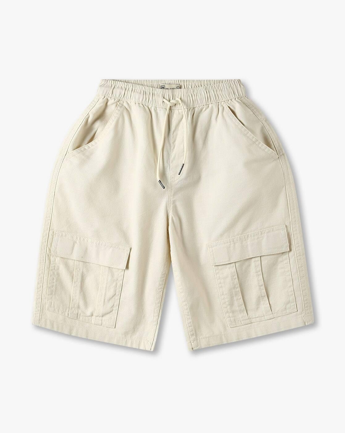 YB DNMX | Boys Relaxed Fit Cargo Shorts|0