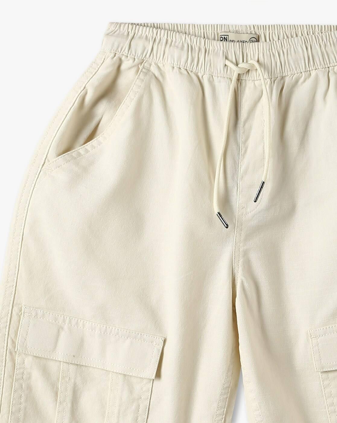 YB DNMX | Boys Relaxed Fit Cargo Shorts|2
