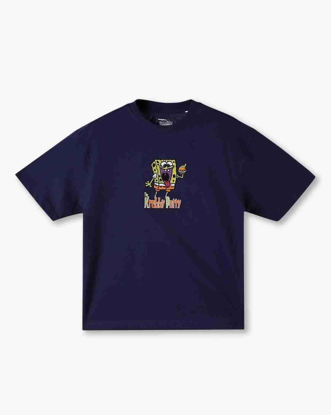 YB DNMX | Boys Sponge Bob Oversized Fit T-Shirt|0