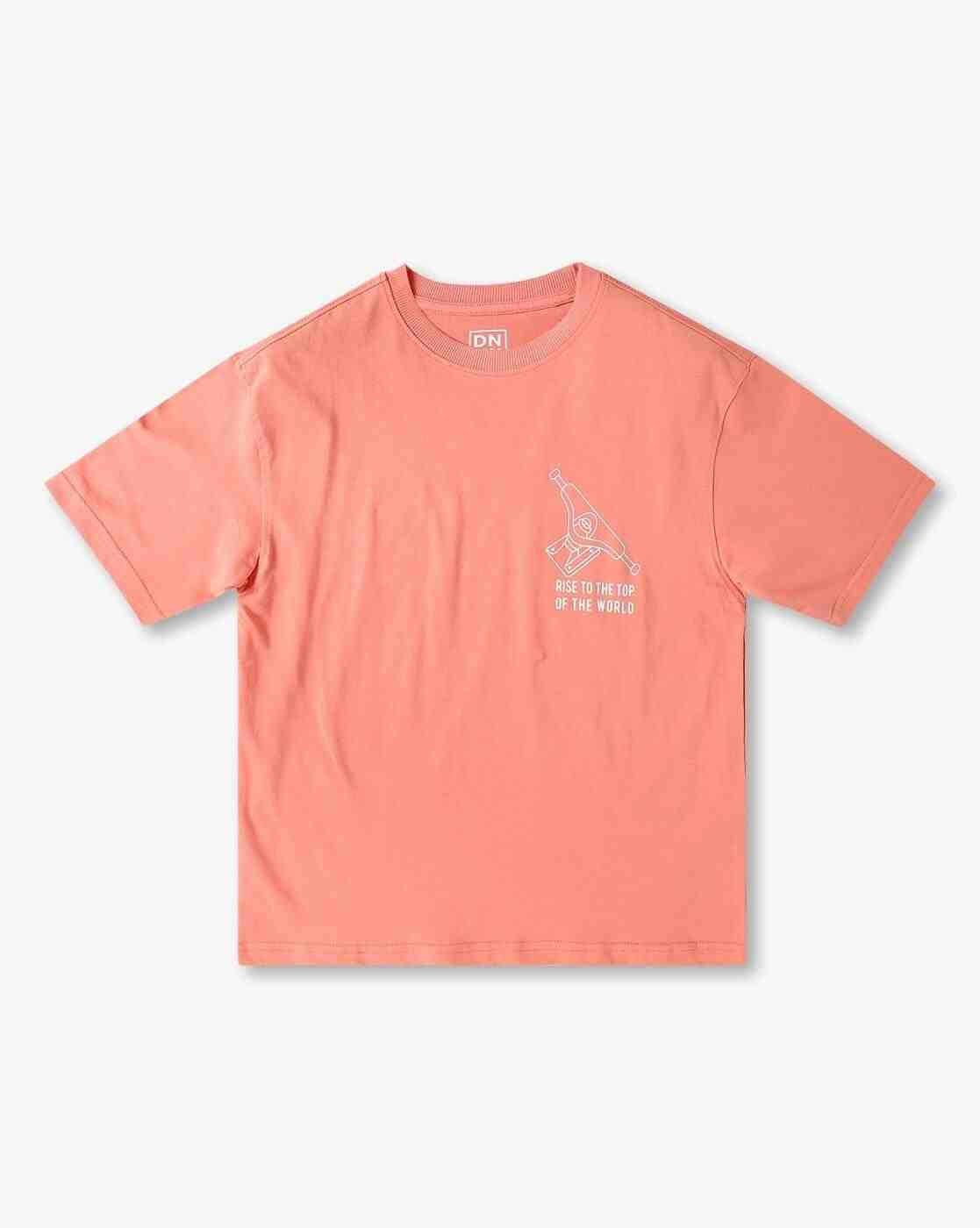 YB DNMX | Boys Oversized Fit Casual T-Shirt|0