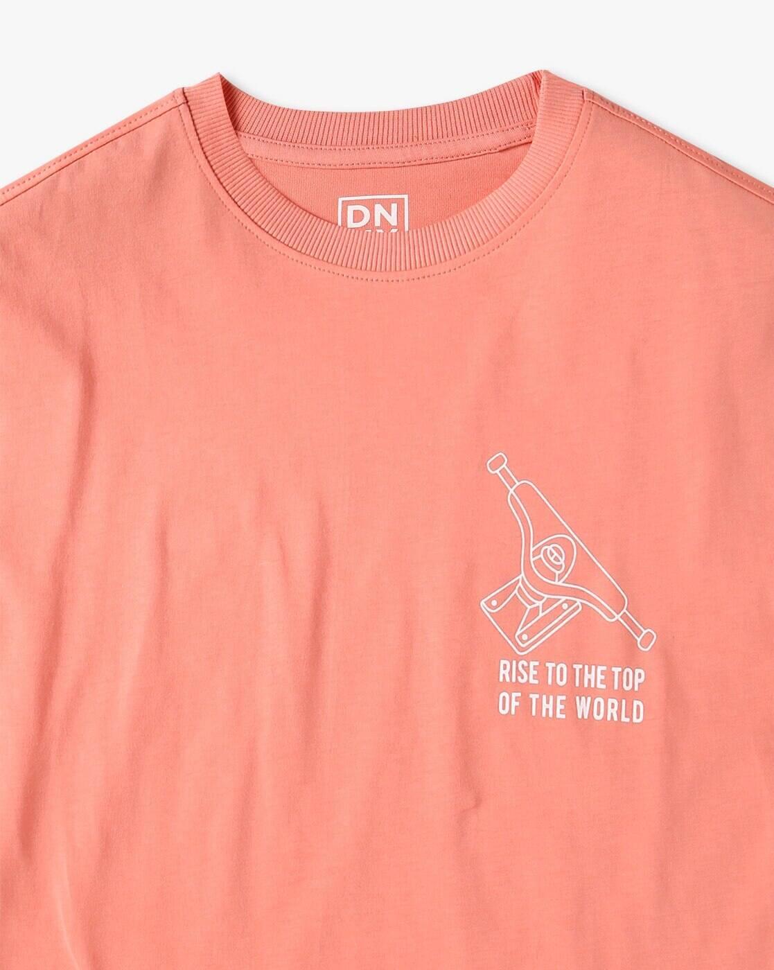 YB DNMX | Boys Oversized Fit Casual T-Shirt|2