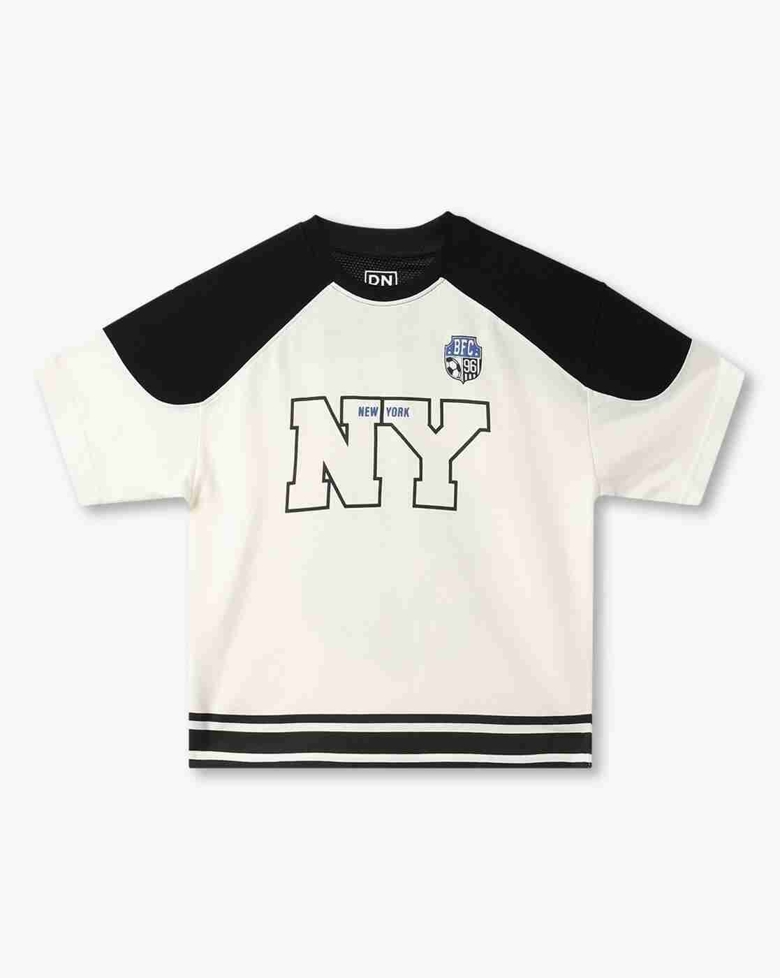 YB DNMX | Boys Printed Boxy Fit T-Shirt|0