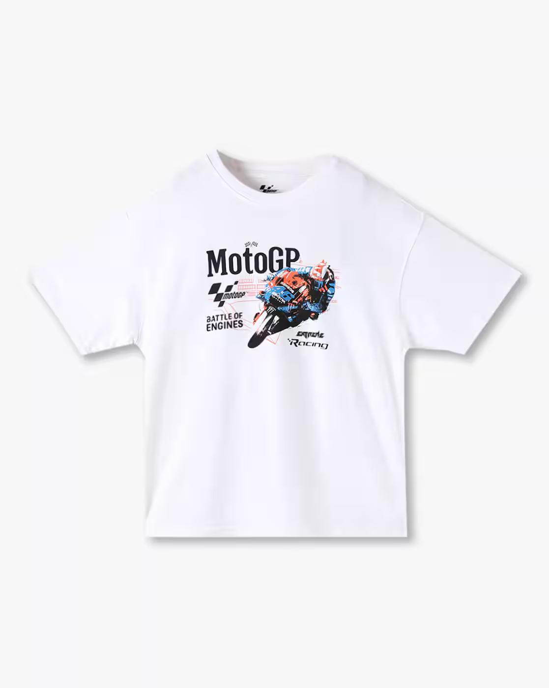 YB DNMX | Boys Graphic Print Oversized Round-Neck T-Shirt|0